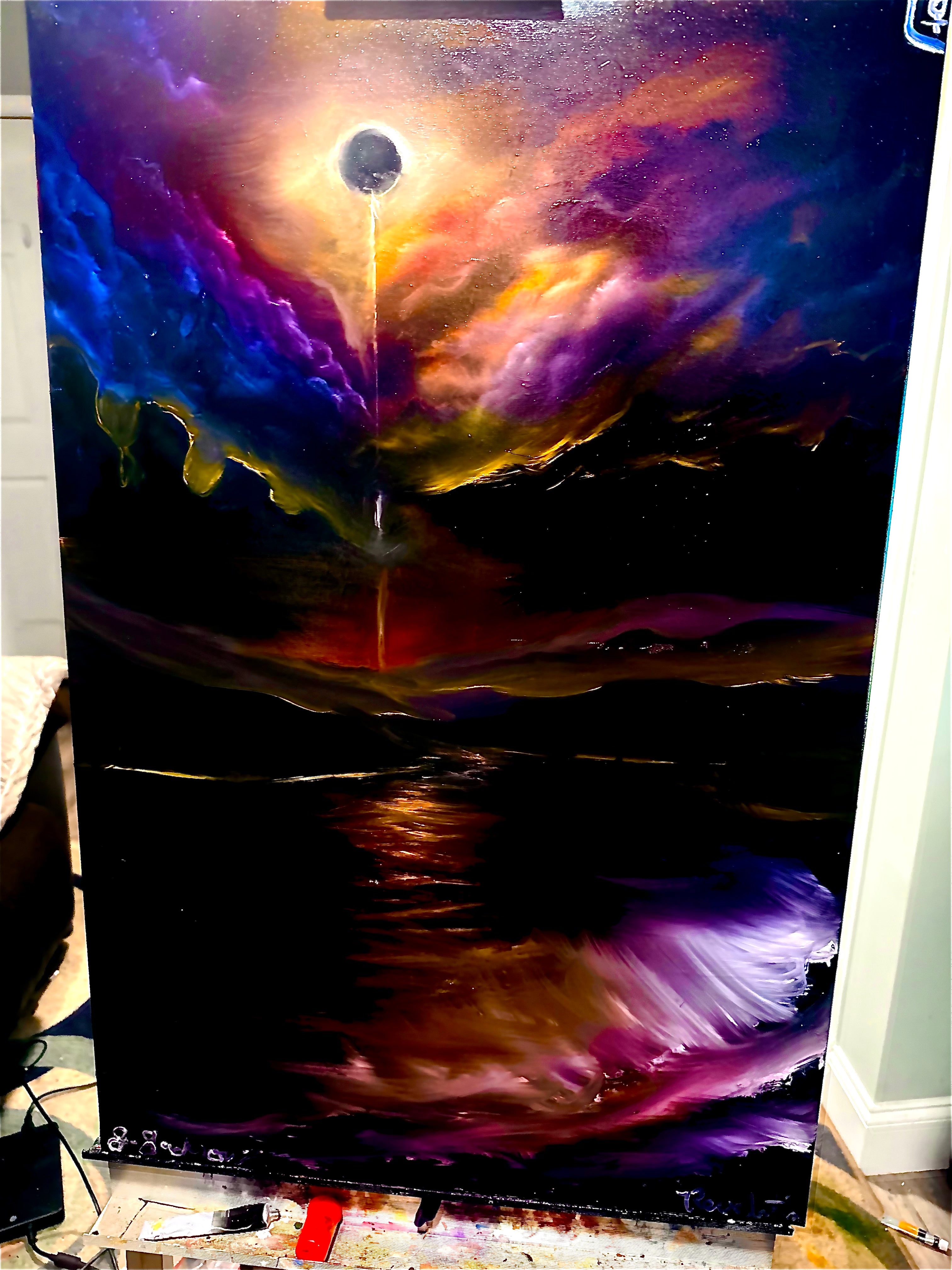 “Rapture” All Chakra Oil Painting - 24 x 36 Inches